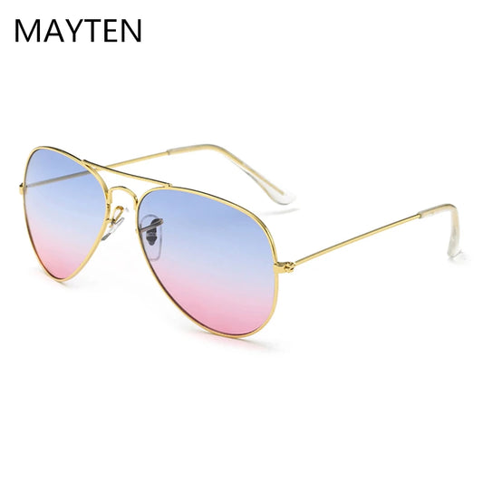 Mirror Sunglasses For Women 2024 Retro Glasses Women's Sunglasses Metal Points Polit Sun Glasses Lunettes femme oculos UV400